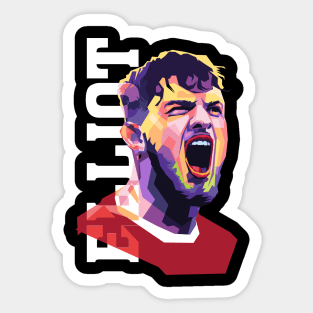 harvey elliot pop art Sticker